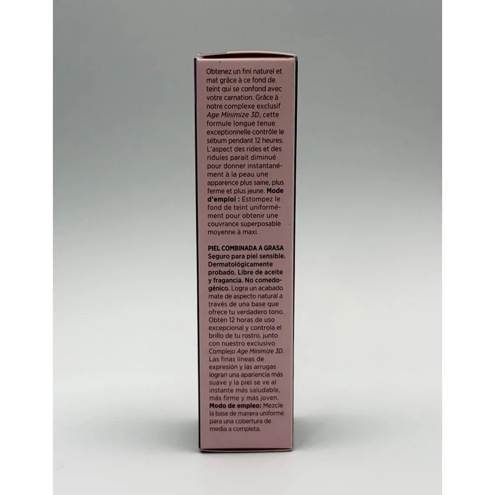 Mary Kay TimeWise Matte 3D Foundation Combination To Oily Skin Bronze W 130 New